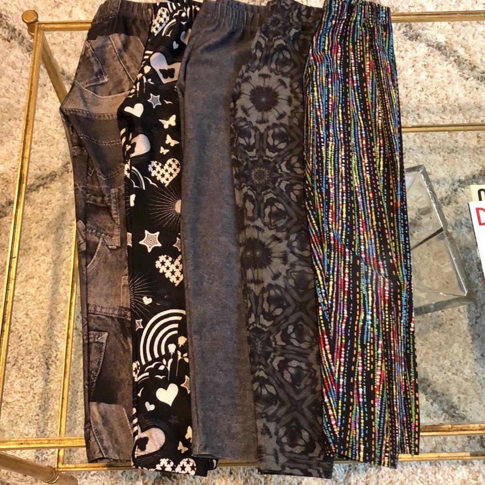 Assorted Dori Leggings Size 6.